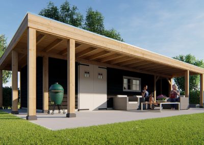 Artist impression veranda