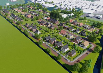 Artist impression woonwijk