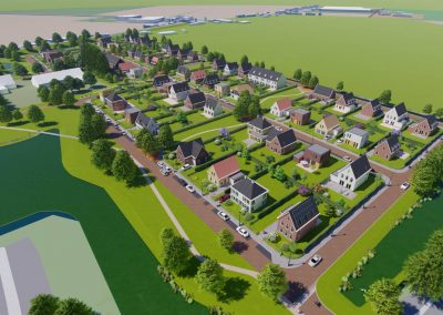 Artist impression woonwijk