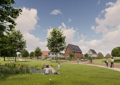 Artist impression woonwijk