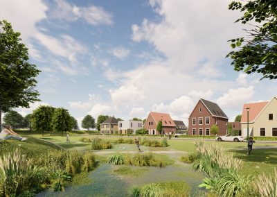 Artist impression woonwijk