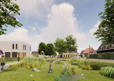 Artist impression woonwijk