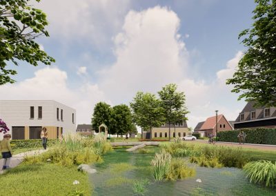 Artist impression woonwijk