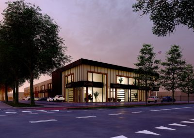 3D impressie bedrijfsunits Oud-Beijerland