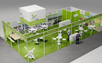 Artist impression beursstand