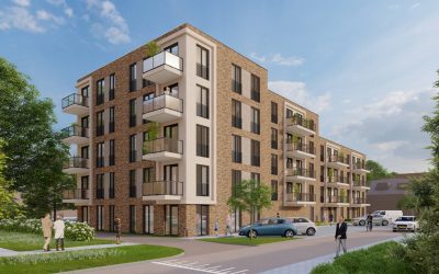 Artist impression appartementencomplex