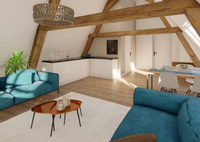Impressie woning Middelburg