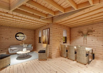 Artist impression vakantiewoning