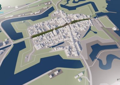 Artist impression gemeente Nieuwpoort