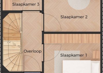 3D plattegrond