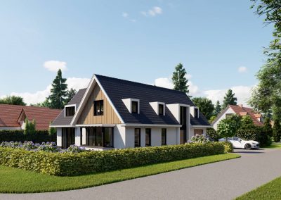 Artist impression vrijstaande woning Maarn