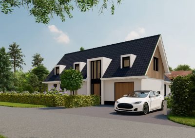 Artist impression vrijstaande woning Maarn