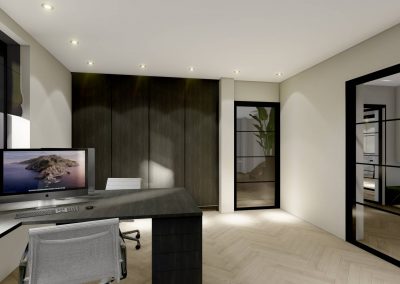 Artist impression kantoor interieur