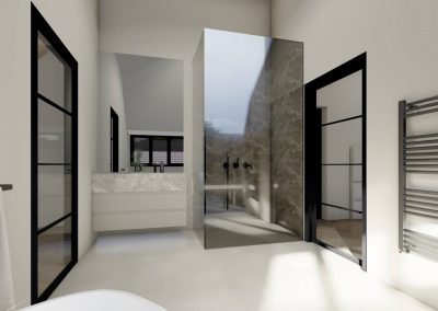 Artist impression badkamer