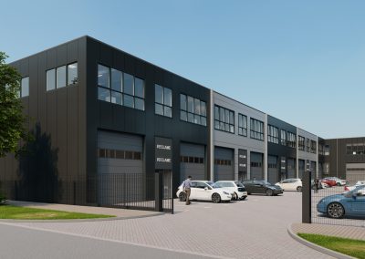 Impressie bedrijfsverzamelgebouw