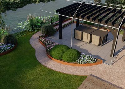 Artist impression tuin Gouda
