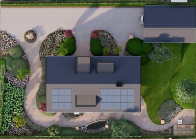 Artist impression tuin Uitgeest