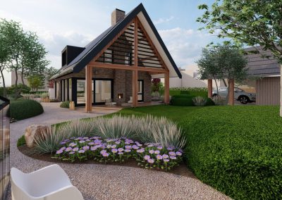 Artist impression tuin Noord-Holland