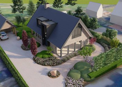 Artist impression tuin Noord-Holland