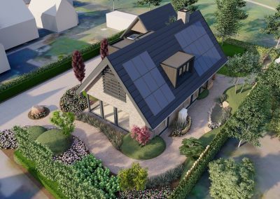 Artist impression tuin Noord-Holland