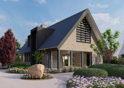 Artist impression tuin Noord-Holland