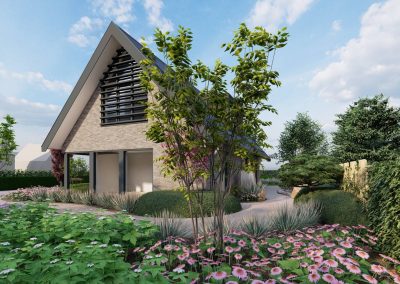 Artist impression tuin Noord-Holland