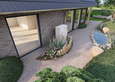 Artist impression tuin Noord-Holland