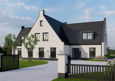 3D impressie woning Almere