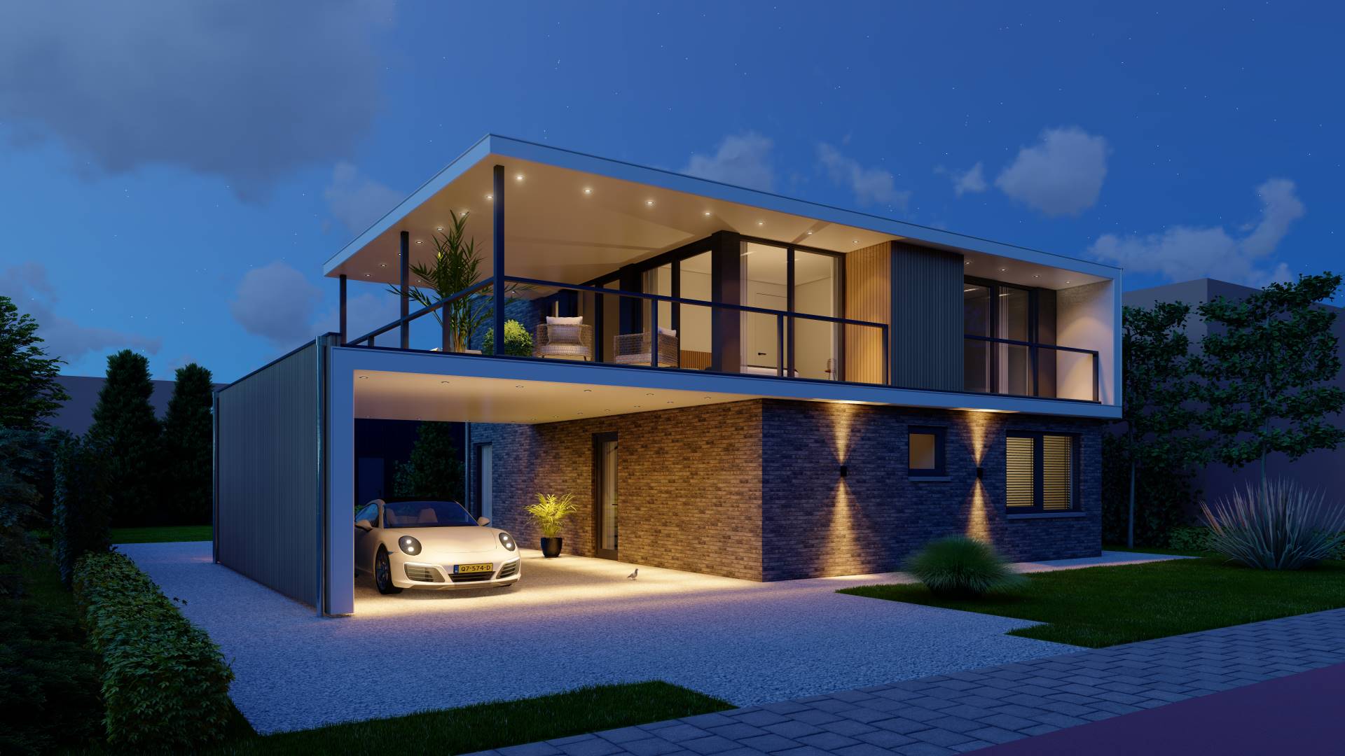 Artist impression woning