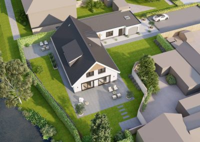 3D impressie woning Oud-Beijerland