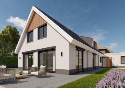 3D impressie woning Oud-Beijerland
