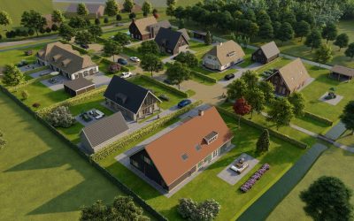 Artist impression woonwijk