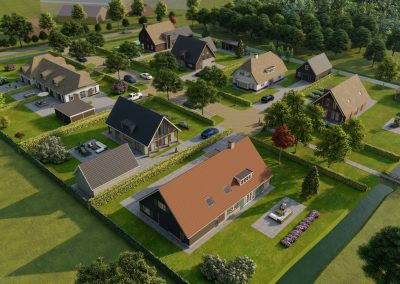 Artist impression woonwijk