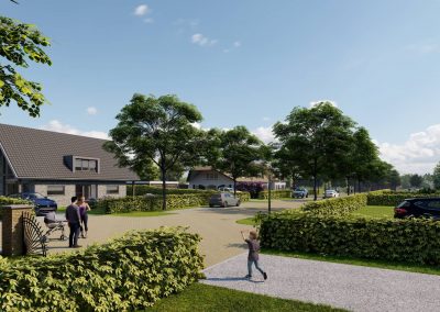 Artist impression woonwijk