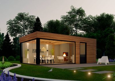 Artist impression tuinhuis