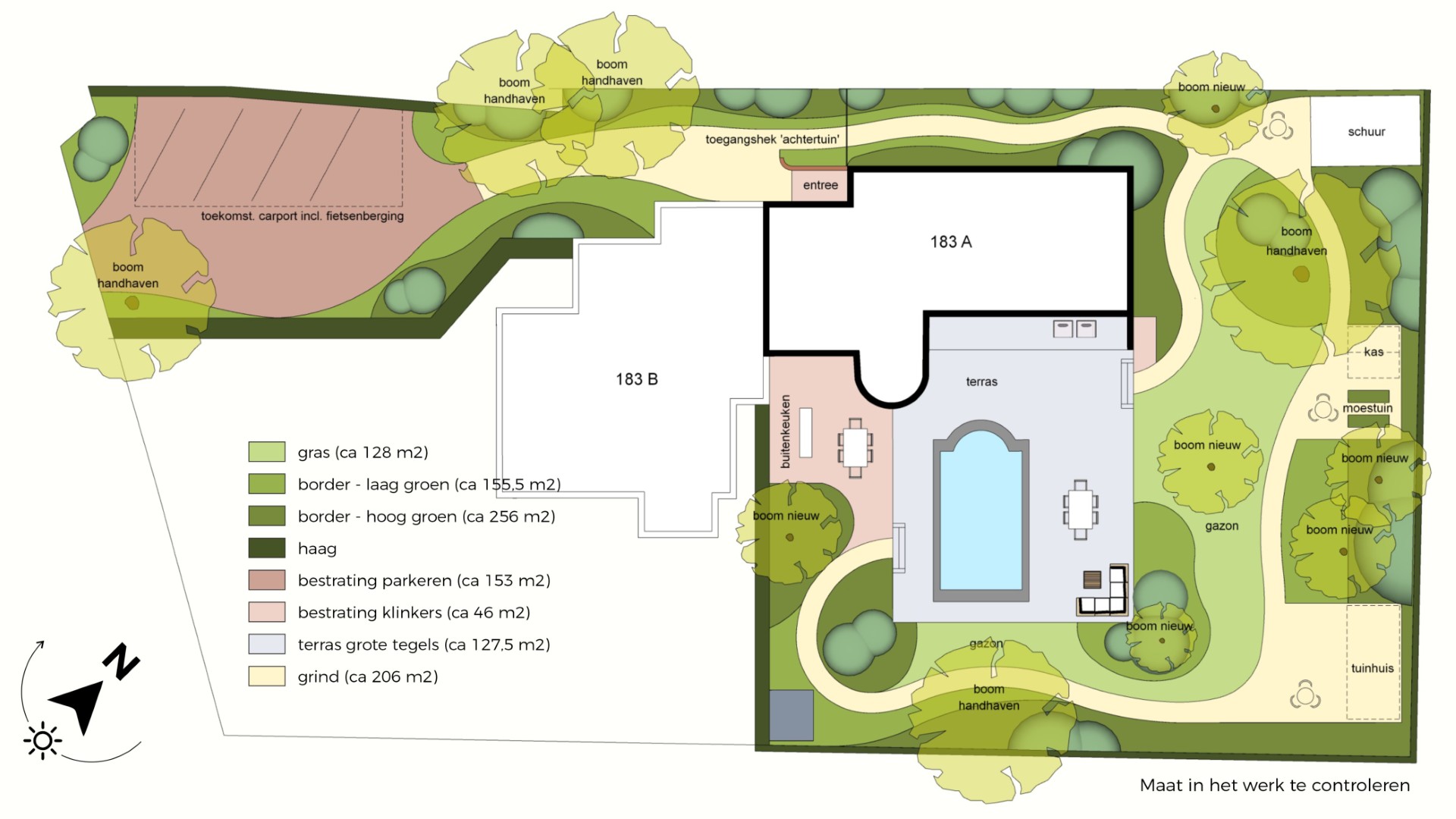 3D woning plattegrond